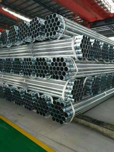 Pipa Baja Galvanis Celup Panas Ujung Berulir Pipa <span class=keywords><strong>GI</strong></span> Dengan Kopling untuk Pekerjaan Plumbing - Product Image 6