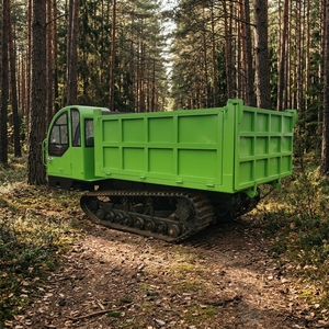 Camión Volquete de Orugas de 8 Toneladas de Alta Resistencia, el Más Vendido, con Transporte sobre Orugas, Certificado CE y EPA para Construcción y Silvicultura - Product Image 4