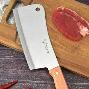 Mannaia da Macellaio Cinese da 8 Pollici per Cucina, Resistente, con Manico in Legno - Product Image 3