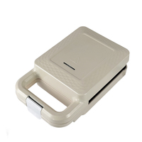 Grille-sandwich électrique automatique 220V 650W à 1 plaque antiadhésive en plastique, multi-plaques, avec contrôle de la température pour usage domestique