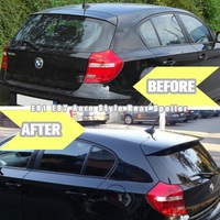 Aileron arrière de toit en ABS pour BMW Série 1 E81 E87 2004 2005 2006 2007 2008 2009 2010 2011