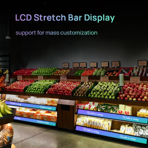 Écran de barre LCD étiré ultra large commercial 37.6/37.8 pouces personnalisable toutes les interfaces Rina Tech - Product Image 5