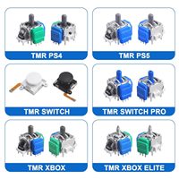 Lot de 10 joysticks électromagnétiques TMR de remplacement pour manette PS5, module de capteur analogique 3D pour manettes PS4, Xbox One et Elite