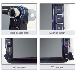 Autoradio Universale Android 14 con Schermo IPS 2din per VW Jetta Passat CC <span class=keywords><strong>Caddy</strong></span> EOS Golf, Lettore Multimediale Radio con 512GB - Product Image 6