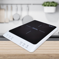 Nouvelle plaque à induction ultra-mince, plaque de cuisson à induction, commande tactile, cuisinière électrique de qualité supérieure pour la maison