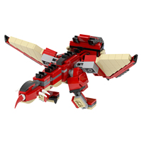 Kits de briques MOC pour la créativité artistique, briques de construction Rathalos DIY, jouets de construction pour enfants MOC1681