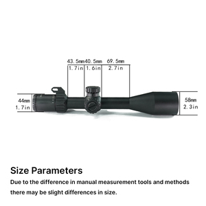กล้องเล็ง BANGBANG 6-24x50FFP ขนาดหลอด 30 มม. สำหรับล่าสัตว์ ระยะไกล กันน้ำ กันฝ้า กันกระแทก เหมาะสำหรับสังเกตสัตว์ป่า - Product Image 3