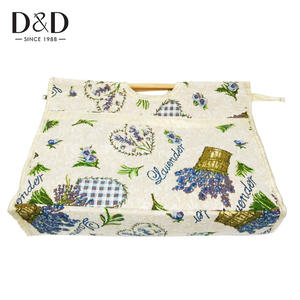 Organizador portátil <span class=keywords><strong>de</strong></span> hilo, bolsa <span class=keywords><strong>de</strong></span> punto con asa <span class=keywords><strong>de</strong></span> madera para viaje - Product Image 4