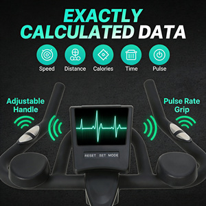 Vélo de spinning Bodyfit, machine <span class=keywords><strong>d</strong></span>'exercice légère, vélo <span class=keywords><strong>d</strong></span>'intérieur pour usage domestique, vélos <span class=keywords><strong>d</strong></span>'exercice - Product Image 4