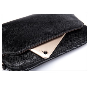 Women's Fashion Genuine Leather Cross-Body Shoulder <b>Bag</b> with Zipper Closure Ladies Messenger - Product Image 3