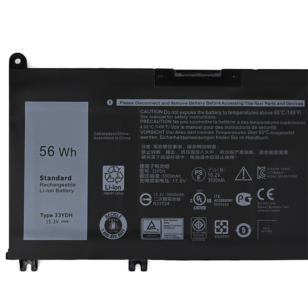 33YHD Battery - Reliable Laptop Power for Dell Inspiron