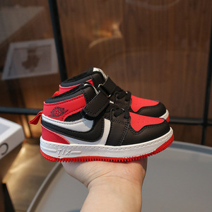Chaussures de sport pour bébé en cuir ultrafilm d'hiver, chaussures de sport pour enfants, fermeture à scratch, unisexe, gris ombre, <span class=keywords><strong>basket</strong></span>-ball, légères - Product Image 3