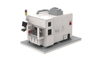 Ensemble de blocs de construction MOC BRICK de machines semi-conductrices personnalisées de qualité supérieure pour les entreprises technologiques, idéal pour l'affichage ou comme cadeau