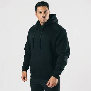 Sudadera con capucha de velour 100% algodón para hombre, con media cremallera, logotipo personalizado, corte holgado, gruesa, impermeable, ecológica, venta al por mayor, ¡novedad! - Product Image 1