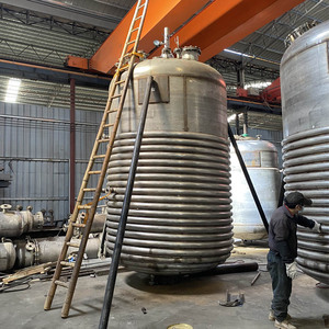 ถังผสม150L เกรดเภสัชกรรมกาน้ำเครื่องปฏิกรณ์แบบ20000L พร้อมส่วนประกอบหลักของมอเตอร์และปั๊ม - Product Image 6