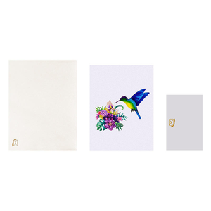 Tarjeta de Felicitación 3D con Diseño de Colibrí, Hecha a Mano con Papel Tallado, Regalo para Navidad, Cumpleaños, Día del Padre, Graduación - Product Image 4
