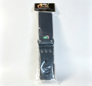 Correa acolchada para <span class=keywords><strong>guitarra</strong></span>, extremos de cuero PU, hebilla de metal ajustable de 98-158 cm, púas gratuitas para <span class=keywords><strong>guitarra</strong></span> y bajo - Product Image 1