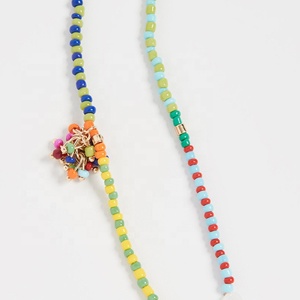 Collar de moda bohemio cuentas de <span class=keywords><strong>arroz</strong></span> para mujer mascarillas coloridas Cadena De Gafas gafas <span class=keywords><strong>con</strong></span> cadena Cadena de gafas - Product Image 2