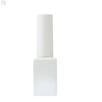 Flacon en verre vide populaire et très vendu, dégradé, OEM/ODM, 10ml 11ml, pour vernis à ongles gel et huile à cuticules, avec pinceaux et couvercles, échantillon gratuit