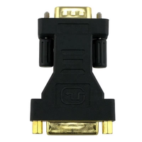 Adaptador de convertidor de video Xput macho VGA a hembra DVI I DVI 24 + 5 puertos