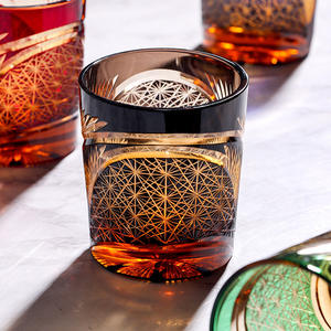 Copo de Cristal Estilo Japonês Edo Che, Copos de Luxo Leve para Whisky e Bebidas Espirituosas, 301-400ml - Product Image 4