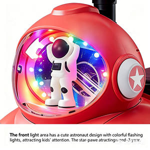 Maßgefertigtes Kinder-Elektroauto Spielzeug 3-in-1 Rutsch-Scooter Kinder-Schaukelauto Baby-Schaukelauto Mit Musik und Licht - Product Image 2