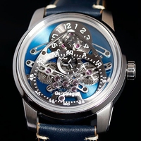 Montre automatique pour homme GearMagus MS03 avec design à expansion mécanique, mouvement SW200, cadran complexe et unique, modèle SM1012