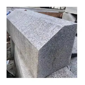 Fiyat gri granit bahçe yol bordür Kerbstone sınır Kerb taş