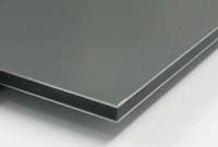 Letrero de Panel compuesto de aluminio ACM superventas, espejo de impresión cepillado anodizado para decoración de tiendas al aire libre, construcción