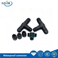 Système d'énergie solaire HE SHENG JIA XING, étanche IP67, connecteur T, 3 broches, boîtier en cuivre ABS, 20A 300V