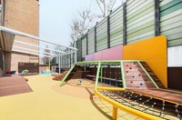 Manège pour enfants en plastique, train de parc d'attractions, mini-attraction de parc d'attractions, balançoire équipée