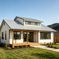 Casa Prefabricada de Lujo Moderna con Estructura de Acero Ligero y Garantía de 5 Años - Solución de Vivienda Personalizada con Soporte de Ingeniería