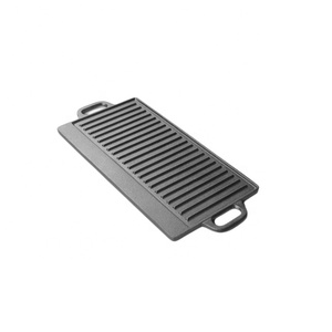 17 "hình chữ nhật gang vỉ nướng trại vỉ nướng gang đôi <span class=keywords><strong>Burner</strong></span> preseasoned Reversible hình chữ nhật nướng <span class=keywords><strong>PAN</strong></span>/Vỉ nướng - Product Image 4