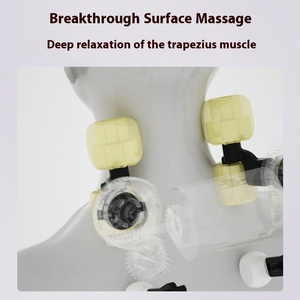 Masseur chauffant pour le cou et les épaules, moteur à balais, deux niveaux de température, soulage la fatigue cervicale et musculaire - Product Image 3