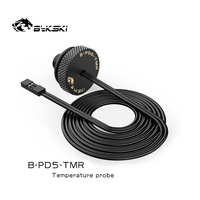 Bykski B-PD5-TMR Sonde de Température Précise Argentée pour Radiateur d'Ordinateur - Accessoire de Refroidissement Liquide pour PC