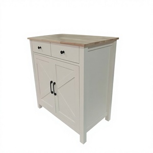 <span class=keywords><strong>Buffet</strong></span> avec 2 tiroirs et 2 portes, <span class=keywords><strong>meuble</strong></span> de rangement pour café, armoire de <span class=keywords><strong>cuisine</strong></span> avec étagère réglable - Product Image 4
