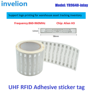 Ăng Ten Chip Alien H3 9640 Nhãn <span class=keywords><strong>RFID</strong></span> <span class=keywords><strong>UHF</strong></span> Range1-12m Đọc Dài 860-960MHz Thẻ Thụ Động Chi Phí Thấp Để Quản Lý Theo Dõi Tài Sản - Product Image 3