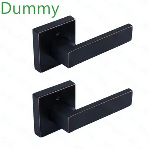 Tubular Handle Door Handle Lock Heavy Duty Entrance Black Door Handle Lock Lever Square Door Handle Lock Square Door Handle Lock Passage Lever