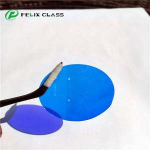 FELIX 1.1mmT Gobo Arrow Color Logo Cristal Personalizado con Recubrimiento AR 95% de Transmitancia para Aplicaciones de Iluminación Escénica - Product Image 2