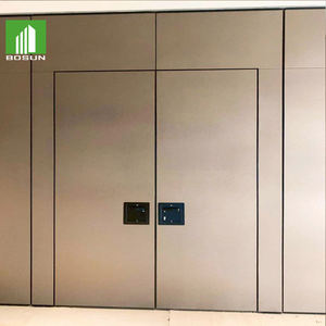 โรงแรมปรับแต่ง<span class=keywords><strong>ห้อง</strong></span> Divider พื้นที่พาร์ทิชัน Mdf สำนักงานพาร์ทิชันผนังที่มีประตู - Product Image 2