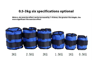Poids de cheville 5 kg, 3 kg, 1 kg, Sac de sable lesté pour cheville, Bracelet lesté, Poids aux chevilles, Pesos De Tornozelo, Enkelgewichten - Product Image 4