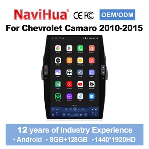 Navihua for Chevrolet Camaro 2010-2015 Car Upgrade 14.5'' Vertical Screen Android Multimedia Carplay Auto <b>Stereo</b> GPS Navigation - Product Image 2