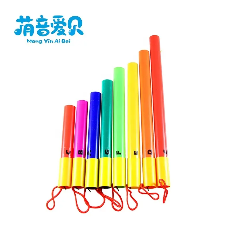 cheap percussion musical instruments colorful plastic sound musical tube