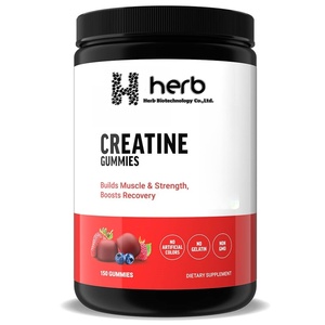 Oem/ODM nhãn hiệu riêng Pre Workout Protein bổ sung Gummy kẹo Creatine Monohydrate Gummies tăng trưởng cơ bắp cho người lớn - Product Image 1