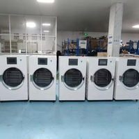 Woming Fabriek Op Maat Gemaakt 6Kg 8Kg Volledig Roestvrijstalen Mini-Vriesdrogermachine 0,6m2 Voedsel Lyofilisator Vriesdroger HFD-6