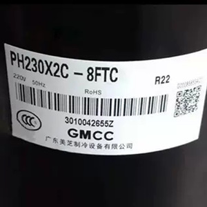 คอมเพรสเซอร์แอร์ Meizhi รุ่น PH230X2C 8FTC ใช้สารทำความเย็น R22 แรงดันไฟฟ้า 220V 50Hz ยี่ห้อ GMCC ผลิตในประเทศจีน - Product Image 1