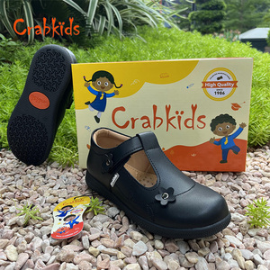 Crabkids New Stock Arrival <strong>Little</strong> Girl Breathable <strong>Real</strong> Leather School <strong>Shoes</strong> Dress <strong>Shoes</strong> for School Party - Product Image 5