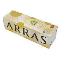 Boîte en carton pliable personnalisée, longue et rectangulaire, pour emballage de cosmétiques et de flacons de parfum