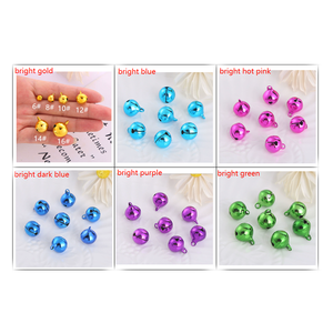 6mm 8MM 16MM 18mm oro cobre perro gato mascota Collar campanas fiesta vacaciones adornos colgantes campanas Navidad <span class=keywords><strong>Jingle</strong></span> Bells - Product Image 3