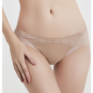 Culottes pour femmes en dentelle sexy, respirantes, ajourées et rehausseuses de fesses, culottes courtes en dentelle pure - Product Image 1
